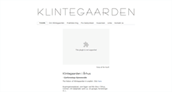 Desktop Screenshot of klintegaarden-aarhus.dk